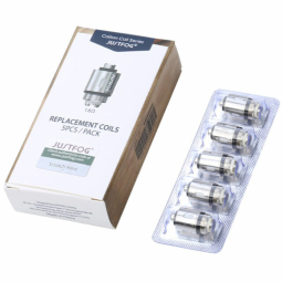 5x JUSTFOG Organic Cotton 14/16 Coil Verdampferkopf 1.6 Ohm