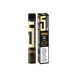 5 EL Einweg E-Zigarette - Vanilla Custard  16mg (SB)