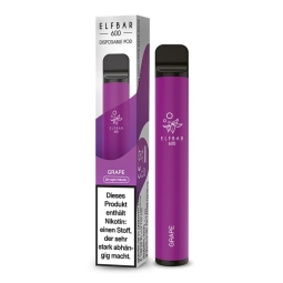 Elfbar 600 Einweg Vape - Grape Nikotinfrei