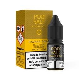 Pod Salt Core - Havana Gold 10 ml Nikotinesalzt Liquid 20...