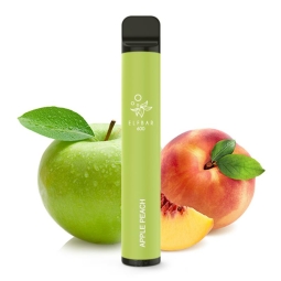 ELF BAR 600 CP ( Neu mit Kindersicherung ) Apple Peach 20...